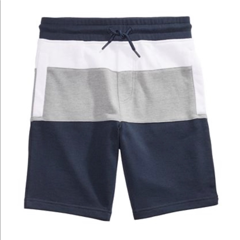 Youth knit colorblocked shorts